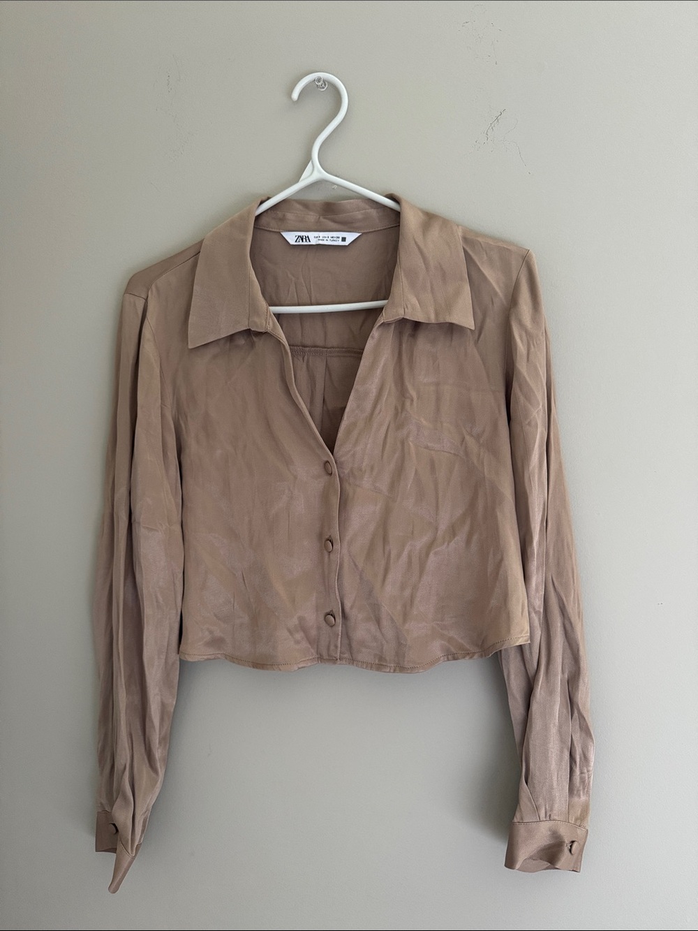 ZARA SATIN BLOUSE